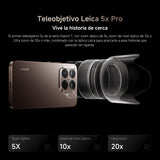 XIAOMI 15T Pro - Smartphone de 12+512GB, Lente óptica Leica Summilux, MediaTek Dimensity 9400+, Pantalla Eye Care de 6,83" 144 Hz, HyperCharge de 90W, Cargador no Incluido, Mocha Gold (Versión ES)