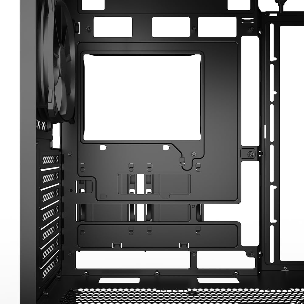 Sharkoon AK3 Black ATX - Carcasa para PC