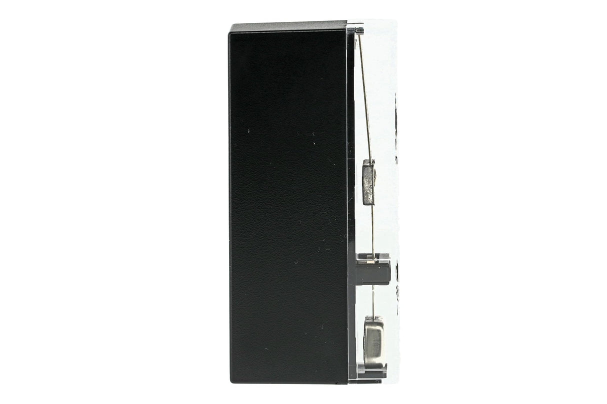 Wittner Metrónomo Taktell Super-Mini Serie 880 - Carcasa de plástico - Sin campana - Negro - Mecánico con cuerda - No se requieren baterías - Hecho en Alemania