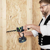 Festool Taladro atornillador a batería TDC 18/4 5,0/4,0 I-Plus