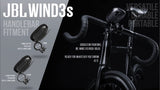 JBL Box Wind 3S - Mini Altavoz Bluetooth potente portátil con refuerzo de graves de Harman Kardon, caja de música con pinza para bicicleta y scooter - IP67 resistente al agua