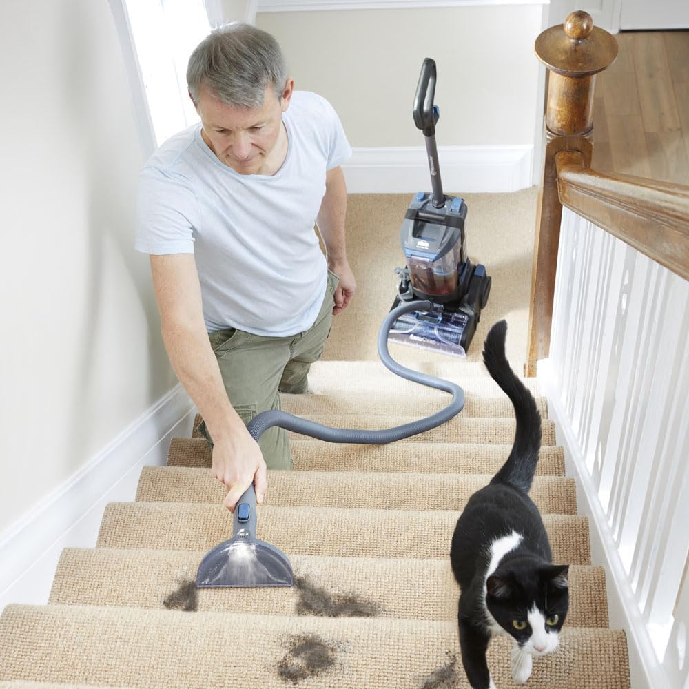 Vacmaster Aspiradoras para alfombras Aspiradora de Agua Manchas de Mascotas, Ideal para Escaleras, Tapicería, Alfombras y Coche