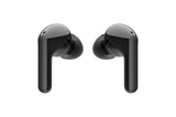 LG TONE Free FN5 Auriculares True Wireless con autolimpieza UVnano que elimina el 99,9% de las bacterias, tecnología Meridian Sound, doble micrófono para llamadas en la oficina y carga rápida en negro