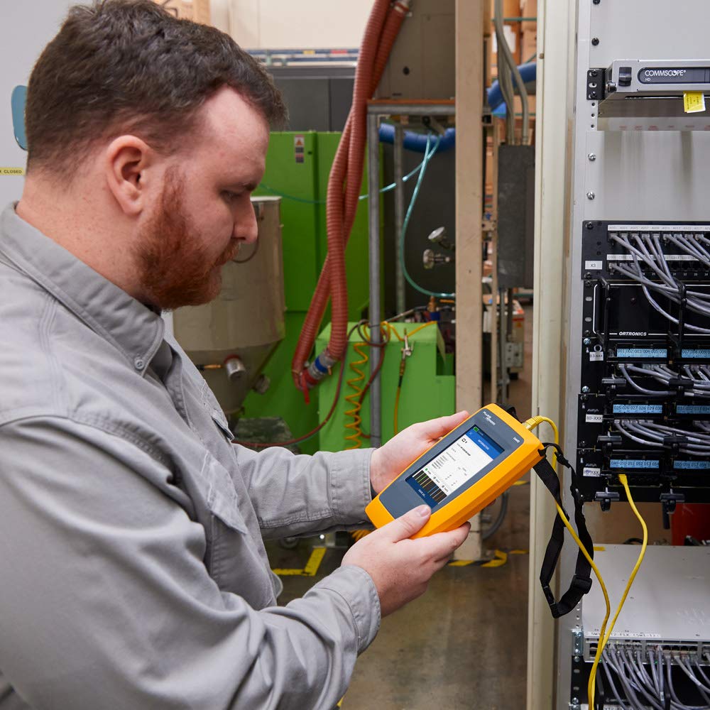 Fluke Networks Cable + comprobador de red LinkIQ™