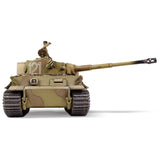 Forces of Valor Waltersons MP-912042D - Campaña Tiger I Tunisia a Escala 1:32 (Modelo de producción Inicial) Heavy King Tank de Metal Fundido a presión, Coleccionable Militar, Amarillo del Desierto