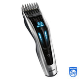 Philips HAIRCLIPPER Series 9000 HC9450/13 cortadora de pelo y maquinilla Negro Recargable - Afeitadora (Negro, 0,5 mm, 4,2 cm, 4,1 cm, Titanio, Auto Turbo)