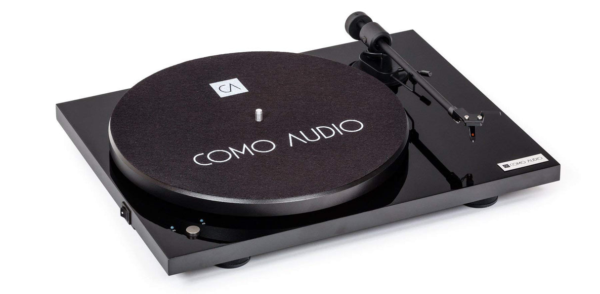 Como Audio: Tocadiscos con Bluetooth - Piano Black