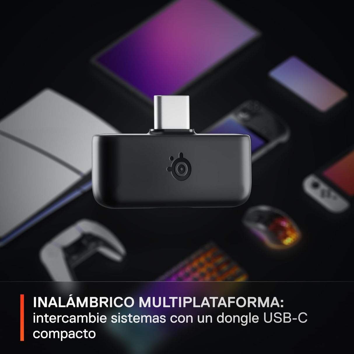SteelSeries Arctis Nova 5P Cascos PS5 Inalámbricos - PS5, PC, Switch 2, móvil - Controladores magnéticos de neodimio - Más de 100 preajustes - Batería de 60 horas - 2,4 GHz o BT - Micro Gen2.X
