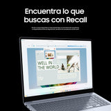 Samsung Galaxy Book4 Edge, Ordenador Portátil Galaxy AI, Pantalla 15.6", 16GB RAM, Procesador Snapdragon X Plus, Almacenamiento 256GB, PC Copilot+, Azul Zafiro, Teclado QWERTY Español