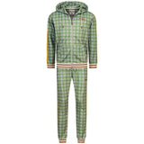 Lonsdale Littlestone Chándal, Verde, Amarillo y Crudo, M para Hombre