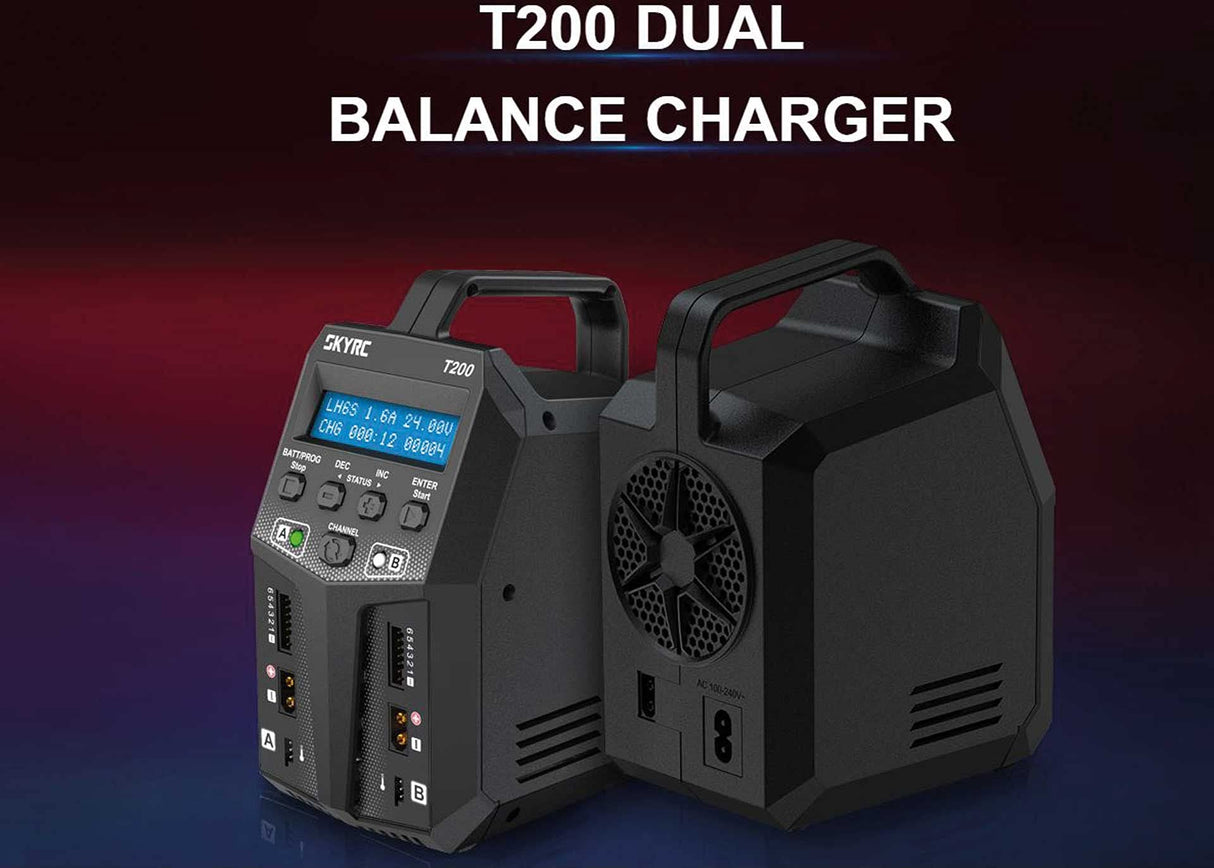 SkyRC T200 Cargador de batería Corriente alterna, CC