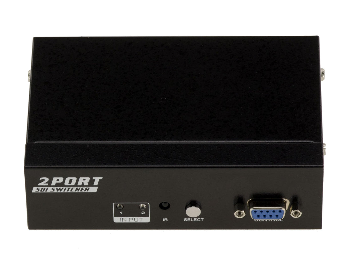 KALEA-INFORMATIQUE Caja de distribución conmutadora SDI de 2 Puertos, 2 entradas BNC SDI a 1 Salida. Compatible con SD-SDI/HD-SDI y 3G-SDI 297MB/s, con Control Remoto y Control por Puerto COM RS232.