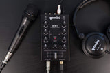 Gemini MM-1 - Mini mezclador DJ de 2 canales