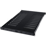 StarTech.com Estante Ajustable 1U Ventilado para Rack de Servidores, 79,3kg, Bandeja Universal de 19 Pulgadas Ajustable de 49,5 a 96,5cm, 27,5" ( 69,8cm) de Profundidad (ADJSHELF)