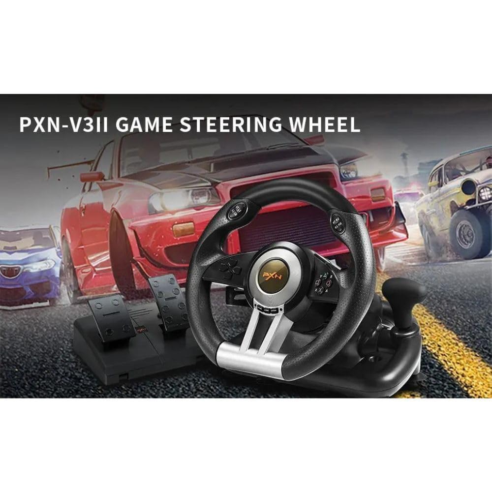 Gaming Wheel PXN-V3 (PC / PS3 / PS4 / Xbox One/Switch)