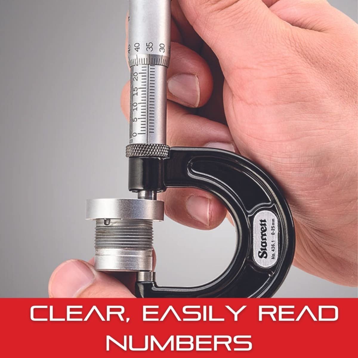 Starrett ST216AXRLZ - Juego de micrómetro digital para exterior, cierre de carraca, tuerca de bloqueo, caras de carburo, rango de 0 a 3 pulgadas, graduación de 0 cm