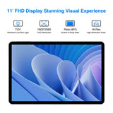 DOOGEE T20 Tablet 10,4 Pulgadas, 15GB RAM + 256GB ROM(TF 1TB), 2K TÜV Certificado Octa-Core Android 12 con 8300mAh Batería, Dual 4G y 2.4/5G WiFi, 16MP+8MP, 4 Altavoces Hi-Res Audio, Gris
