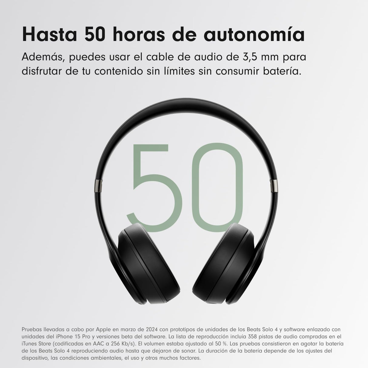 Beats Solo 4 - Auriculares Wireless Bluetooth on-Ear, compatibles con Apple y Android, con hasta 50 Horas de batería - Nergo Mate