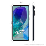 Samsung Galaxy M55 5G 256GB - Teléfono Móvil Android, Smartphone Libre, Pantalla 6,7" FHD+Super AMOLED+, Negro (Versión Española)