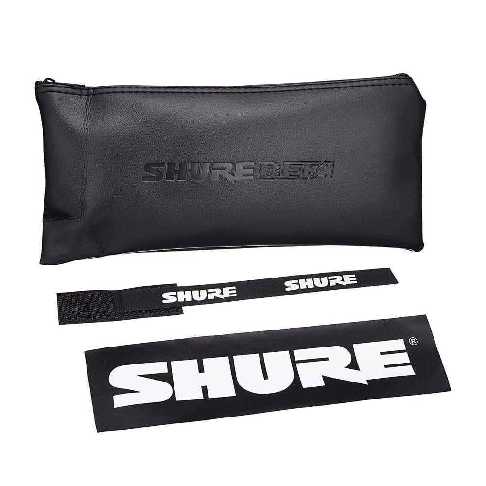 SHURE BETA 91A - Micrófono condensador semicardioide de bombo, incluye preamplificador integrado y salida XLR macho