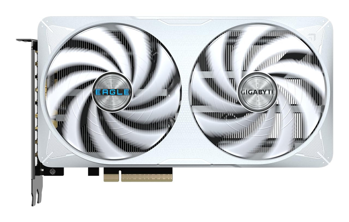 Gigabyte GeForce RTX 5060 Ti Eagle OC Ice 16G Tarjeta Gráfica – 16 GB GDDR7, 128 bits, PCI-E 5.0, 2617 MHz Frecuencia del núcleo, 3 x DisplayPort, 1 x HDMI, GV-N506TEAGLEOC ICE-16GD