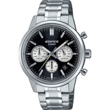 Casio Reloj Cronógrafo para Hombre de Cuarzo con Correa en Acero Inoxidable EFR-575D-1AEF