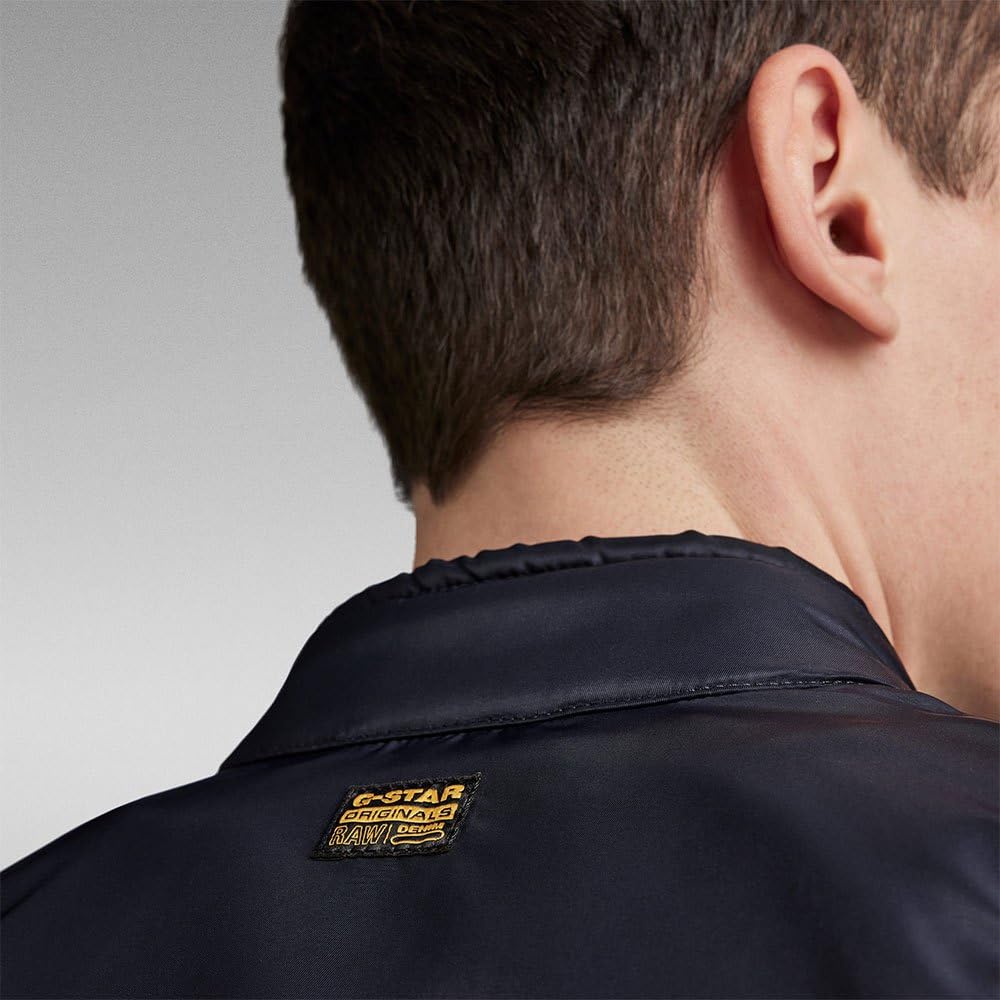 G-STAR Para Hombre Chaqueta Biker, Azul (salute D24281-C143-C742), L