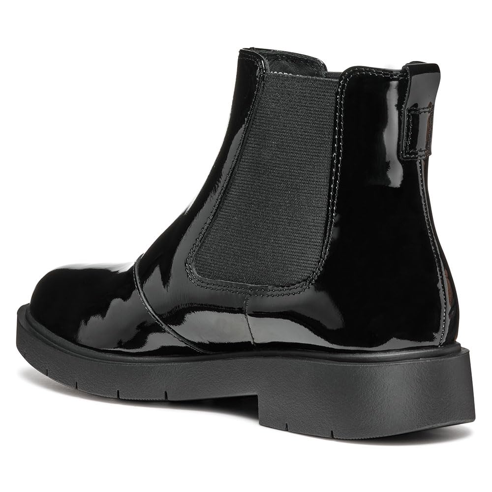 Geox D Spherica Ec1 E, Bota de Tobillo Mujer, Black, 37 EU