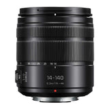 Panasonic Lumix G Vario 14-140 mm teleobjetivo Zoom con F3.5-5.6 II ASPH, Montura sin Espejo Micro Cuatro Tercios y Power O.I.S. - H-FSA14140 (actualizado USA Negro)