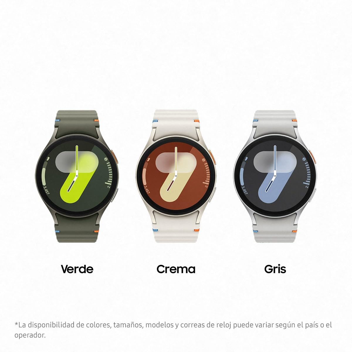 Samsung Galaxy Watch7 Bluetooth + Correa - Smartwatch 44mm, Control de Salud, Seguimiento Deportivo, Gris (Versión Española)