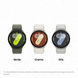 Samsung Galaxy Watch7 Bluetooth + Correa - Smartwatch 44mm, Control de Salud, Seguimiento Deportivo, Gris (Versión Española)