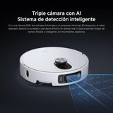 XIAOMI Robot Vacuum 5 Pro - Succión de 20.000 Pa, IA para Evitar obstáculos, Detección automática de Suciedad, Láser dToF, Brazos robóticos duales, Autolimpieza a 80 °C para Mejor Rendimiento