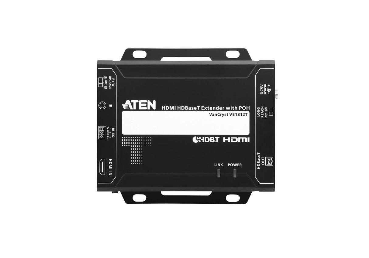 ATEN VE1812 - Extensión HDMI HDBaseT con POH, color negro