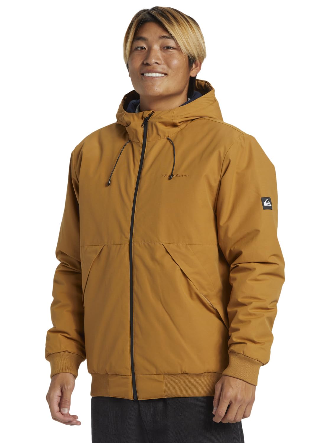 Quiksilver Brooks 5K Jacket Chaqueta, Bone Brown, Estándar para Hombre