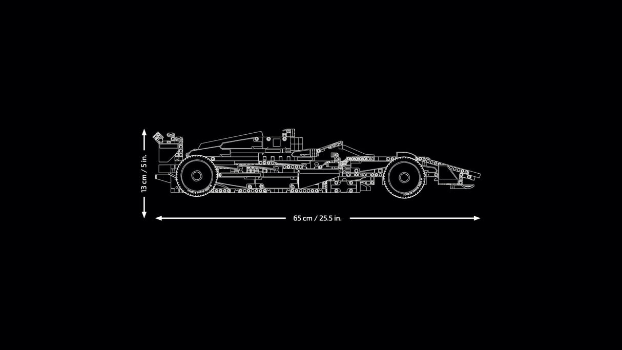 LEGO 42141 Technic Coche de Carreras McLaren Formula 1, Maqueta de Construcción para Adultos, Deportes de Motor, Replica Deportivo F1 Coleccionable, Regalo para Hombres y Mujeres