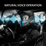 Cardo PACKTALK Edge Vehículos Todoterreno, Moto de Nieve, Lado x Lado, comunicación ATV para Cada Terreno (dúo)