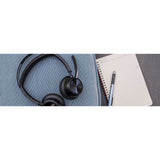 Poly Voyager Focus 2 - Auriculares USB C certificados por Microsoft Teams + adaptador USB-C/A - Certificación Microsoft Teams - Asistente de Google - Siri - Estéreo - USB tipo C - Cableado/inalámbrico