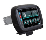 Jf Sound car audio system Autorradio de Ajuste Personalizado para Fiat 500X Android GPS Bluetooth WiFi Dab USB Pantalla táctil Full HD 9" procesador de 8 núcleos y comandos de Voz