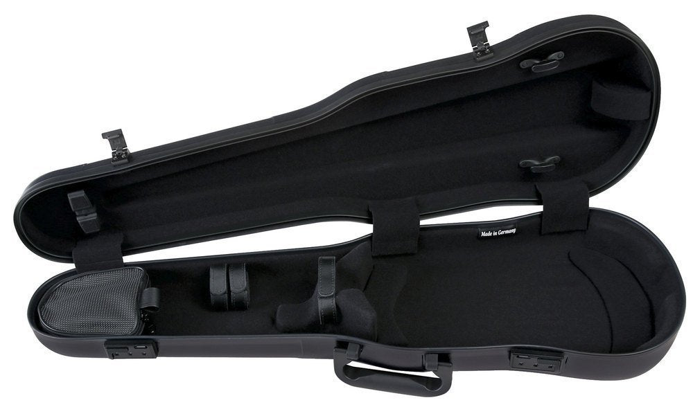 GEWA AIR 1.7 Estuche violín con forma rojo brillante, Made in Germany, alta resistencia a la rotura