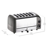 Dualit E269 6 Ranura Pan Tostadora