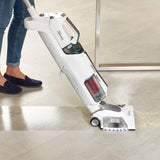 Polti Vaporetto 3 Clean, Escoba a Vapor con Limpiador Portátil a Vapor y Aspirador sin Bolsa, 3 en 1, 12 Accesorios Incluidos, Calentamiento en 30 Segundos, Potencia Máxima 1800 W, Blanco y Gris