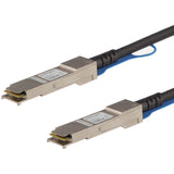 StarTech.com Cable de 5m Twinax Direct Attach QSFP+ a QSFP+ - 40G Compatible con Cisco QSFP-H40G-ACU5M - DAC de Cobre 40 GbE - Activo de Bajo Poder 40 Gbps - Firepower ASR1000 ASR9000 (QSFPH40GACU5)