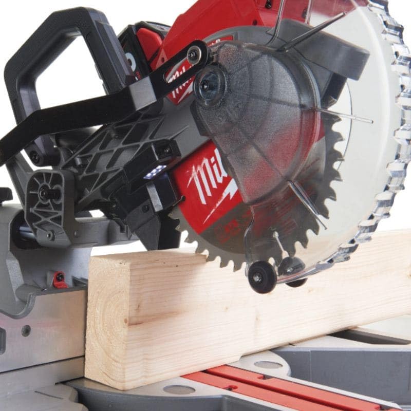 MILWAUKEE Ingletadora telescópica a batería 18V, con Capacidad de Corte 51x215mm, Inglete a Izquierda 48º y 48 a dcha-Ver-0