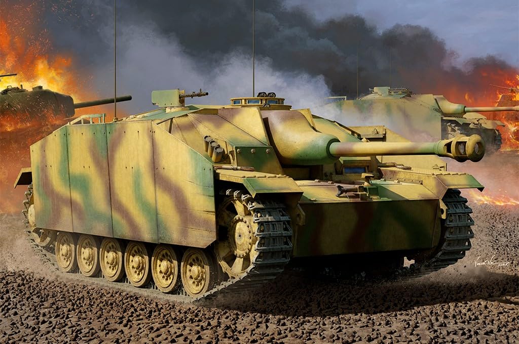 Trumpeter 00947 - Stug.III Ausf.G Late Production (2 en 1) - Escala 1/16 - Caja de montaje de plástico