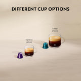 Nespresso De'Longhi - Cafetera Citiz para cápsulas de café originales, espresso de inspiración italiana, café de calidad, juego de cápsulas de inicio incluido, EN167.W, color blanco