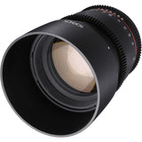 Rokinon Cine DS DS85M-NEX 85 mm T1.5 AS IF UMC Lente de Marco Completo Cine para Sony E Mount