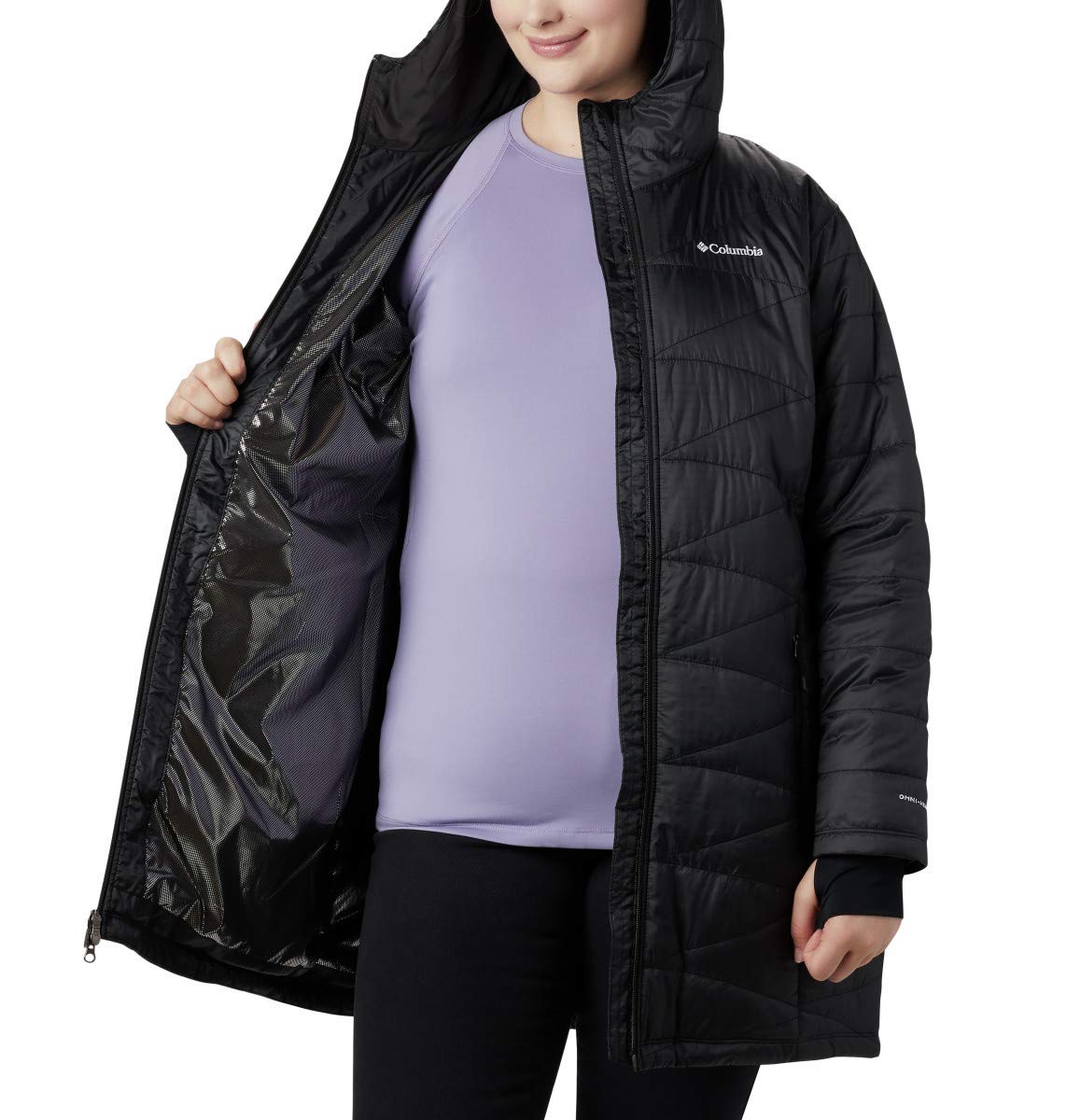 Columbia Chaqueta de invierno Mighty Lite para mujer