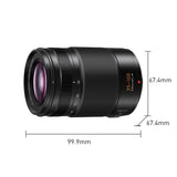 Panasonic Lumix H-ES35100E Leica DG Vario-Elmarit Lente Zoom F2.8 de 35-100 mm, Micro Cuatro Tercios, Teleobjetivo, Power OIS, Resistente a Salpicaduras/Polvo/Congelación, Ideal para Video, Negro