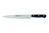 Arcos Set Cuchillos 5 piezas Acero Inoxidable Nitrum. Cuchillo Cocina Profesional Afilado para Cortar Carne. Mango Ergonómico Polioximetileno POM. Serie Opera. Diseño Clásico. Color Negro.