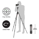 MANFROTTO Trépied MKBFRC4GTXP-BH Befree GT XPRO Carbone